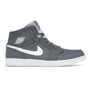 Jordan W[_ Y Xj[J[ yJordan 1 Mid Cool Grey/Whitez TCY US_11.5(29.5cm) Cool Grey/White