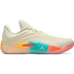Jordan W[_ Y Xj[J[ yJordan Zion 4 Low Countryz TCY US_M_15 Sail/Coconut Milk/Multicolor