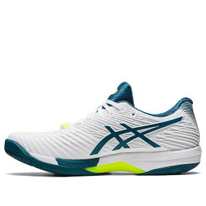 ASICS AVbNX Y Xj[J[ White/Restful Teal yASICS Solution Speed FF 2 'Restful Teal' 1041A182-102z TCY US_11.5(29.5cm)