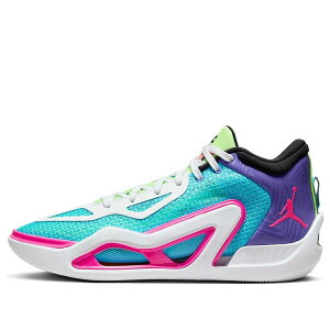 Air Jordan W[_ Y Xj[J[ LAGOON PULSE/PINK BLAST-PSYCHIC PURPLE-WHITE-LIME GLOW-BLACK Style: FV0171-400 yAir Jordan Tatum 1 PF 'Lagoon Pulse' FV0171-400z TCY US_9(27.0cm)