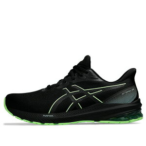 ASICS アシックス メンズ スニーカー Black/Illuminate Green 【ASICS GT-1000 12 GORE-TEX 'Black Illuminate Green' 1011B684-002】 サイズ US_12.5(30.5cm)
