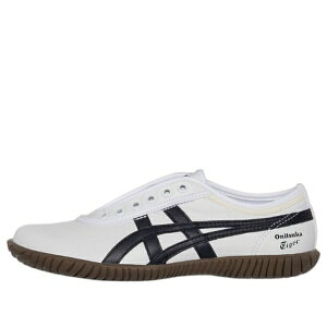 Onitsuka Tiger �I�j�c�J�^�C�K�[ �����Y �X�j�[�J�[ White/Black �yOnitsuka Tiger Tsunahiki Slip-On 'White Black' 1183C529-101�z �T�C�Y US_10(28.0cm)