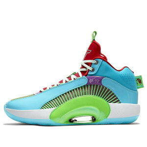 Air Jordan W[_ Y Xj[J[ Blue Fury/Mtlc Silver/Electric Green/Univ Red/Purple Nebula/White yJayson Tatum x Air Jordan 35 PF 'Greatest Gift' DD3667-400z TCY US_8(26.0cm)