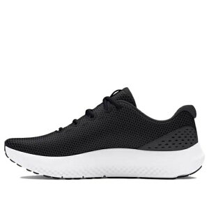 Under Armour A_[A[}[ fB[X Xj[J[ y(WMNS) Under Armour Surge 4 'Black White' 3027007-001z TCY US_5.5(22.5cm)