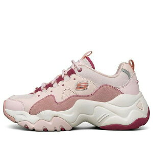 Skechers XPb`[Y fB[X Xj[J[ y(WMNS) Skechers D'Lites 3.0 Low-Top Daddy Shoes Pink 88888427-LPKz TCY US_6(23.0cm)
