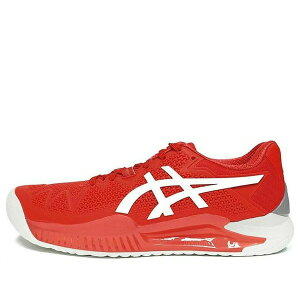 ASICS AVbNX fB[X Xj[J[ y(WMNS) ASICS Gel Resolution 8 'Fiery Red' 1042A072-601z TCY US_6(23.0cm)
