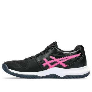 ASICS �A�V�b�N�X ���f�B�[�X �X�j�[�J�[ �y(WMNS) ASICS Gel Tactic 12 'Black Hot Pink' 1072A092-002�z �T�C�Y US_8(25.0cm)