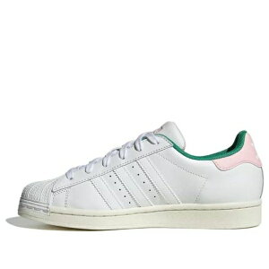 adidas AfB_X fB[X Xj[J[ y(WMNS) adidas Superstar 'White Pink Green Chenille' IF7611z TCY US_6.5(23.5cm)