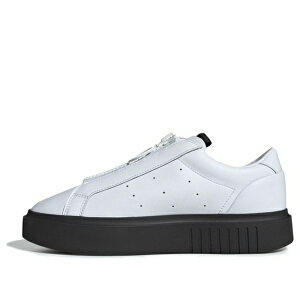 adidas AfB_X fB[X Xj[J[ y(WMNS) adidas Sleek Super Zip 'White Black' EF1899z TCY US_5(22.0cm)