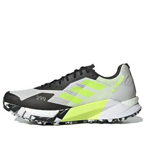 adidas �A�f�B�_�X �����Y �X�j�[�J�[ �yadidas Terrex Agravic Ultra Trail 'Grey Solar Yellow' FY7629�z �T�C�Y US_M_13