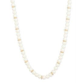 ラルフローレン レディース ネックレス・チョーカー・ペンダントトップ アクセサリー Pav&eacute; & Imitation Pearl Beaded 17" Collar Necklace White