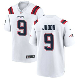 ナイキ メンズ ユニフォーム トップス New England Patriots Nike Custom Game Jersey White