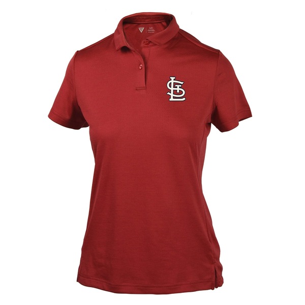 レベルウェア レディース ポロシャツ トップス St. Louis Cardinals Levelwear Women´s Ivy Polo Red