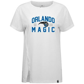 レベルウェア レディース Tシャツ トップス Orlando Magic Levelwear Women's Influx TShirt White