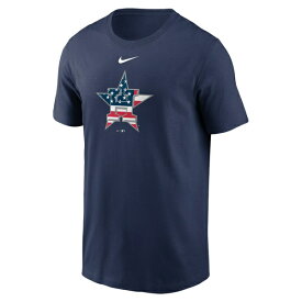 ナイキ メンズ Tシャツ トップス Houston Astros Nike Americana TShirt Navy