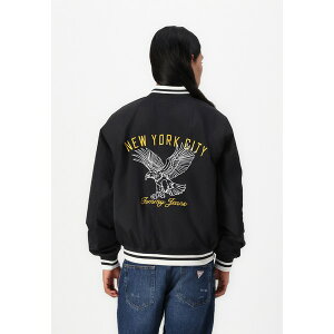 g~[qtBK[ Y T_ V[Y GRAPHIC JACKET - Bomber Jacket - black