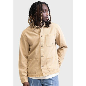 fBt@C x Y T_ V[Y BEN JACKET REGULAR FIT - Denim jacket - travertine