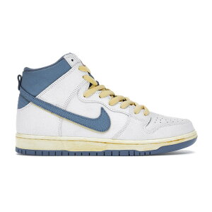 Nike �i�C�L �����Y �X�j�[�J�[ �yNike SB Dunk High Atlas Lost at Sea (2020)�z �T�C�Y US_5(23.0cm) White/Blue-Yellow