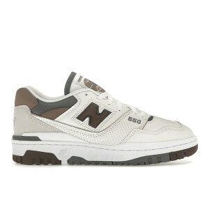New Balance �j���[�o�����X �����Y �X�j�[�J�[ �yNew Balance 550 Sea Salt Dark Mushroom�z �T�C�Y US_9.5(27.5cm) Sea Salt/Dark Mushroom/Castlerock