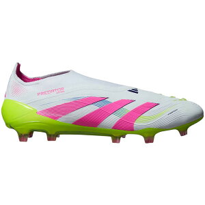 adidas �A�f�B�_�X �����Y �X�j�[�J�[ �yadidas Predator Elite Laceless FG Celestial Victory Pack�z �T�C�Y US_M_4.5 Cloud White/Lucid Pink/Lucid Lemon