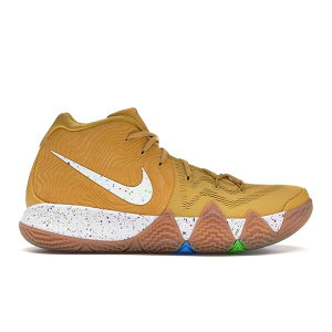 Nike �i�C�L �����Y �X�j�[�J�[ �yNike Kyrie 4 Cinnamon Toast Crunch�z �T�C�Y US_8.5(26.5cm) Metallic Gold Coin/White