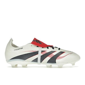 adidas �A�f�B�_�X �����Y �X�j�[�J�[ �yadidas Predator League Fold-Over Tongue FG/MG Off White Core Black Pure Ruby�z �T�C�Y US_8(26.0cm) Off White/Core Black/Pure Ruby