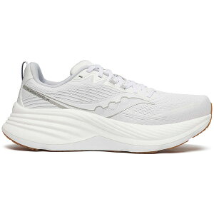 Saucony �T�b�J�j�[ �����Y �X�j�[�J�[ �ySaucony Hurricane 24 White Silver Gum�z �T�C�Y US_8(26.0cm) White/Silver