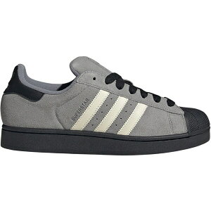 adidas �A�f�B�_�X �����Y �X�j�[�J�[ �yadidas Superstar II Grey Three Cream White�z �T�C�Y US_9.5(27.5cm) Grey Three/Cream White/Core Black