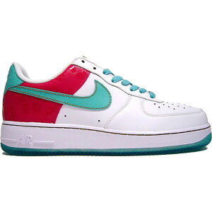 Nike �i�C�L �����Y �X�j�[�J�[ �yNike Air Force 1 Low Pink Hawaiian Gold�z �T�C�Y US_10.5(28.5cm) White/Pureds Aqua-Crs-Metallic Gold