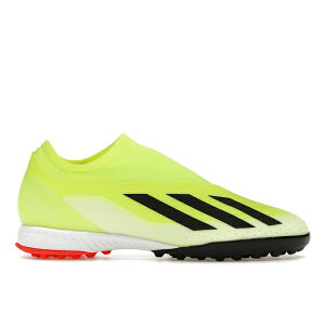 adidas �A�f�B�_�X �����Y �X�j�[�J�[ �yadidas Crazyfast League Laceless Turf Team Solar Yellow Core Black Cloud White�z �T�C�Y US_5(23.0cm) Team Solar Yellow 2/Core Black/Cloud White