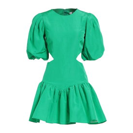 【送料無料】 エムエスジイエム レディース ワンピース トップス Mini dresses Green