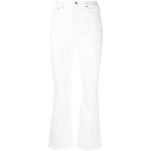 �N���[�Y�h ���f�B�[�X �f�j���p���c �{�g���X Hi-sun kick-flare jeans White