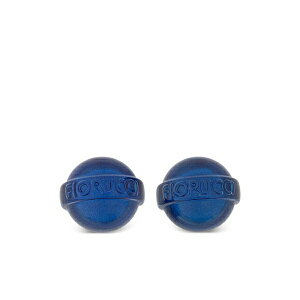 �t�B�I���b�` ���f�B�[�X �s�A�X���C�������O �A�N�Z�T���[ Mini lollipop logo earrings Blue