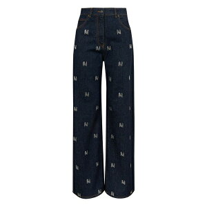 �G���G�X�W�C�G�� ���f�B�[�X �f�j���p���c �{�g���X 'themwave' strass-embellished denim jeans Blue