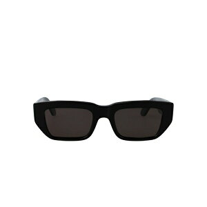 ���g���X�[�p�[�t���[�`���[ �����Y �T���O���X�E�A�C�E�F�A �A�N�Z�T���[ Ra geometric-frame acetate sunglasses Black