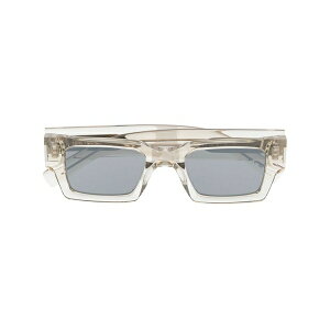�T�����[���� �A�C�E�F�A �����Y �T���O���X�E�A�C�E�F�A �A�N�Z�T���[ Sl572 square-frame tinted sunglasses Grey