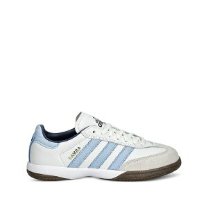 �A�f�B�_�X �����Y �X�j�[�J�[ �V���[�Y Samba three-stripe low-top sneakers White
