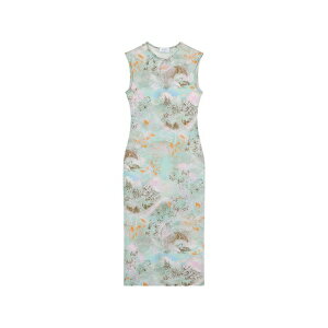 �I�t�z���C�g ���f�B�[�X �����s�[�X �g�b�v�X Storytelling printed dress Green