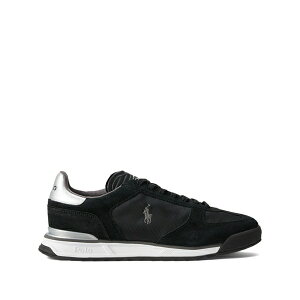�����t���[���� �����Y �X�j�[�J�[ �V���[�Y Suede panelled sneakers Black