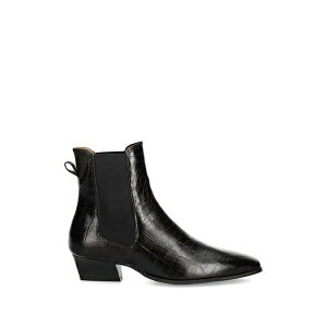 �K���g ���f�B�[�X �u�[�c �V���[�Y Bassotte textured chelsea boots Brown