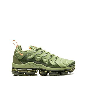 �i�C�L ���f�B�[�X �X�j�[�J�[ �V���[�Y Air vapormax plus alligator/orange trance sneakers Green