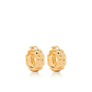 �~�b�\�} ���f�B�[�X �s�A�X���C�������O �A�N�Z�T���[ X lucy williams waffle hoop earrings Gold