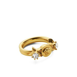 ���F���T�[�` ���f�B�[�X �����O �A�N�Z�T���[ Medusa star-shaped ring Gold