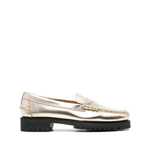 �Z�o�S ���f�B�[�X �X���b�|���E���[�t�@�[ �V���[�Y Dan 20mm metallic leather loafers Gold