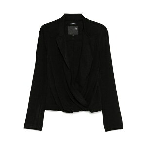 �A�[���T�[�e�B�[�� ���f�B�[�X T�V���c �g�b�v�X Wrap-effect top Black