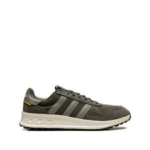 �A�f�B�_�X �����Y �X�j�[�J�[ �V���[�Y Run 84 three-stripe mesh sneakers Green