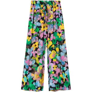 �G�[�[�b�g �t�@�N�g���[ ���f�B�[�X �J�W���A���p���c �{�g���X X lutz huelle sunrise floral-print wide-leg trousers Pink
