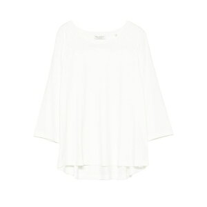 �}���R�|�[�� ���f�B�[�X T�V���c �g�b�v�X Three-quarter sleeve top White