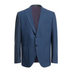 【送料無料】 ルイジ・ビアンキ・マントヴァ メンズ ジャケット＆ブルゾン アウター Blazers Blue