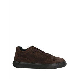 【送料無料】 ホーガン メンズ スニーカー シューズ Sneakers Dark brown